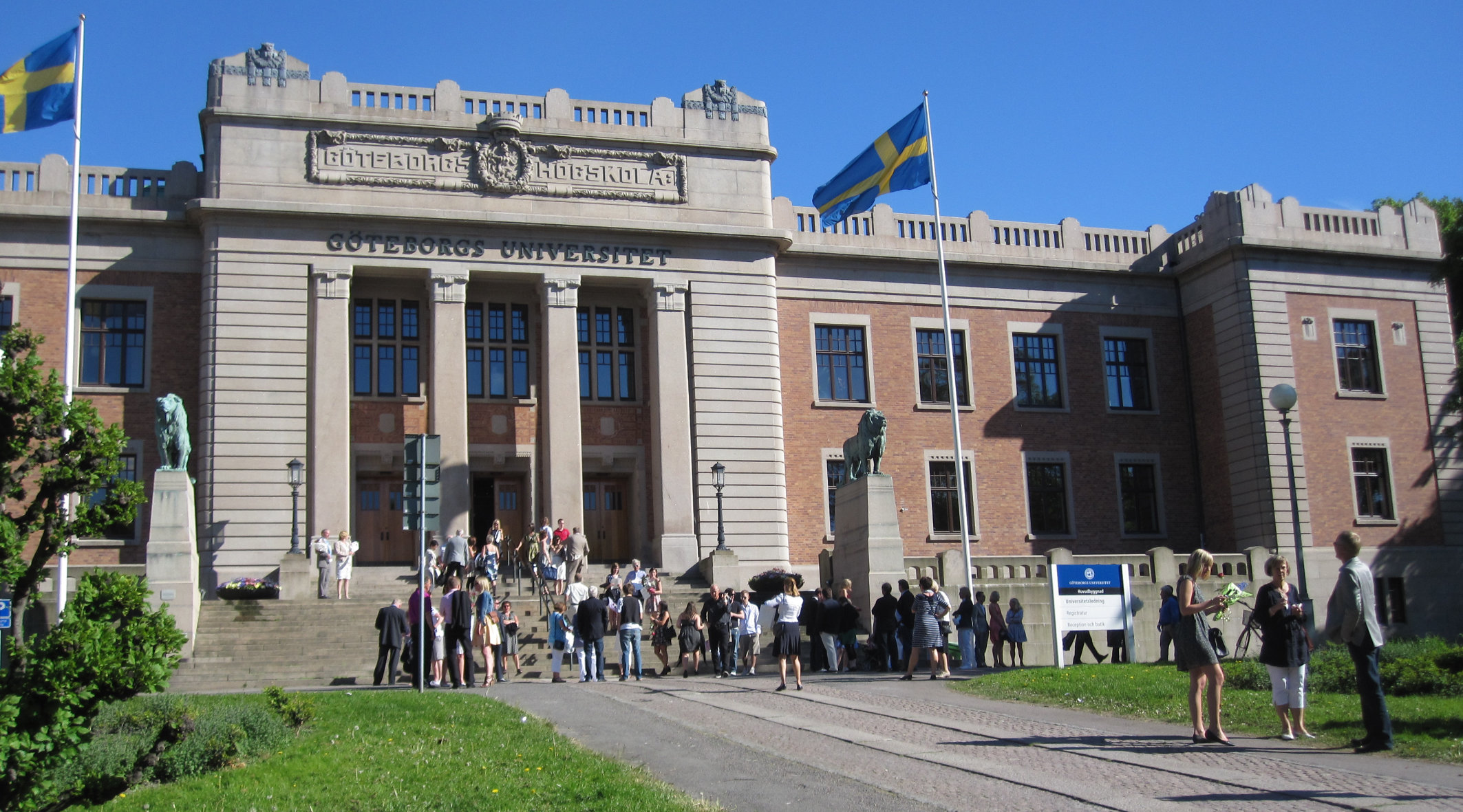 Aulan i Göteborgs universitet